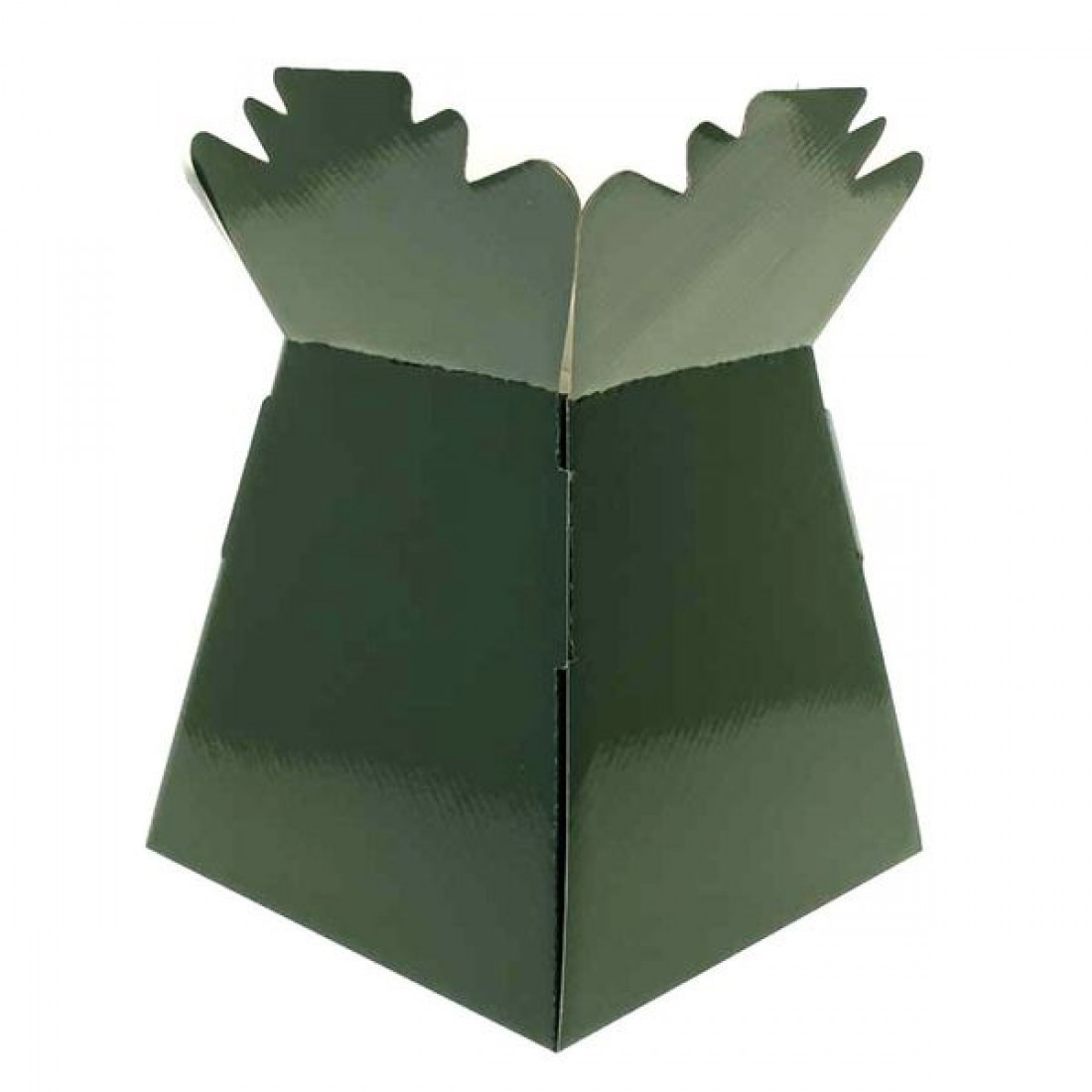 Transporter Vase Pearlised Forest Green Florists Supplies